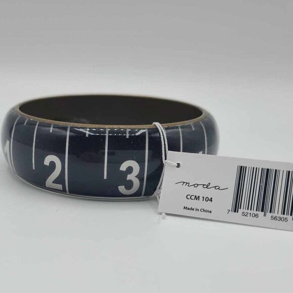 Moda Resin Ruler Bangle NWT!  NEW! - Picture 7 of 7